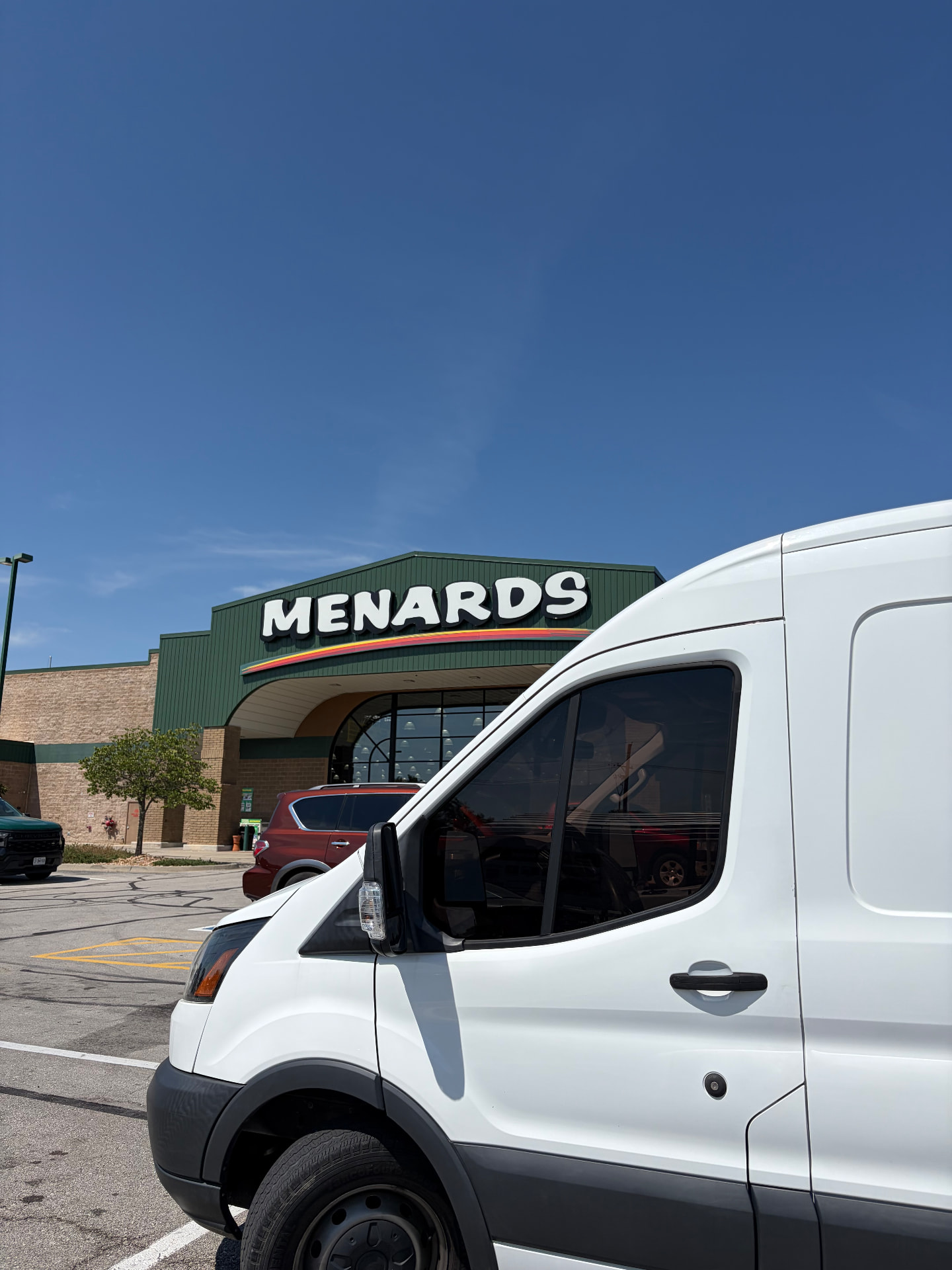 Commercial display — Menards site