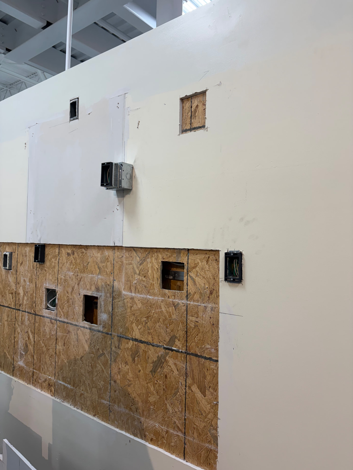 Commercial display — Menards before