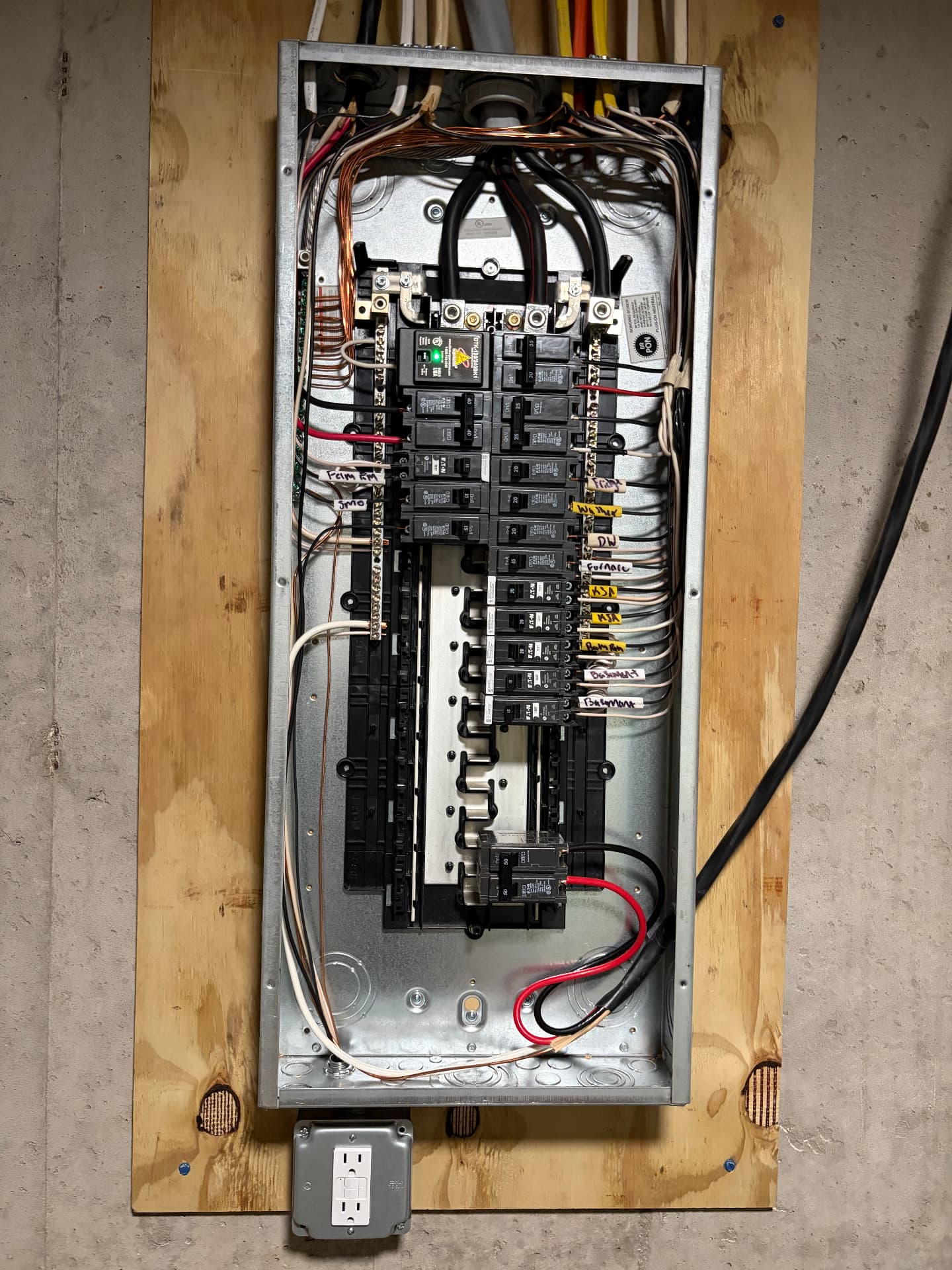 Panel replacement after